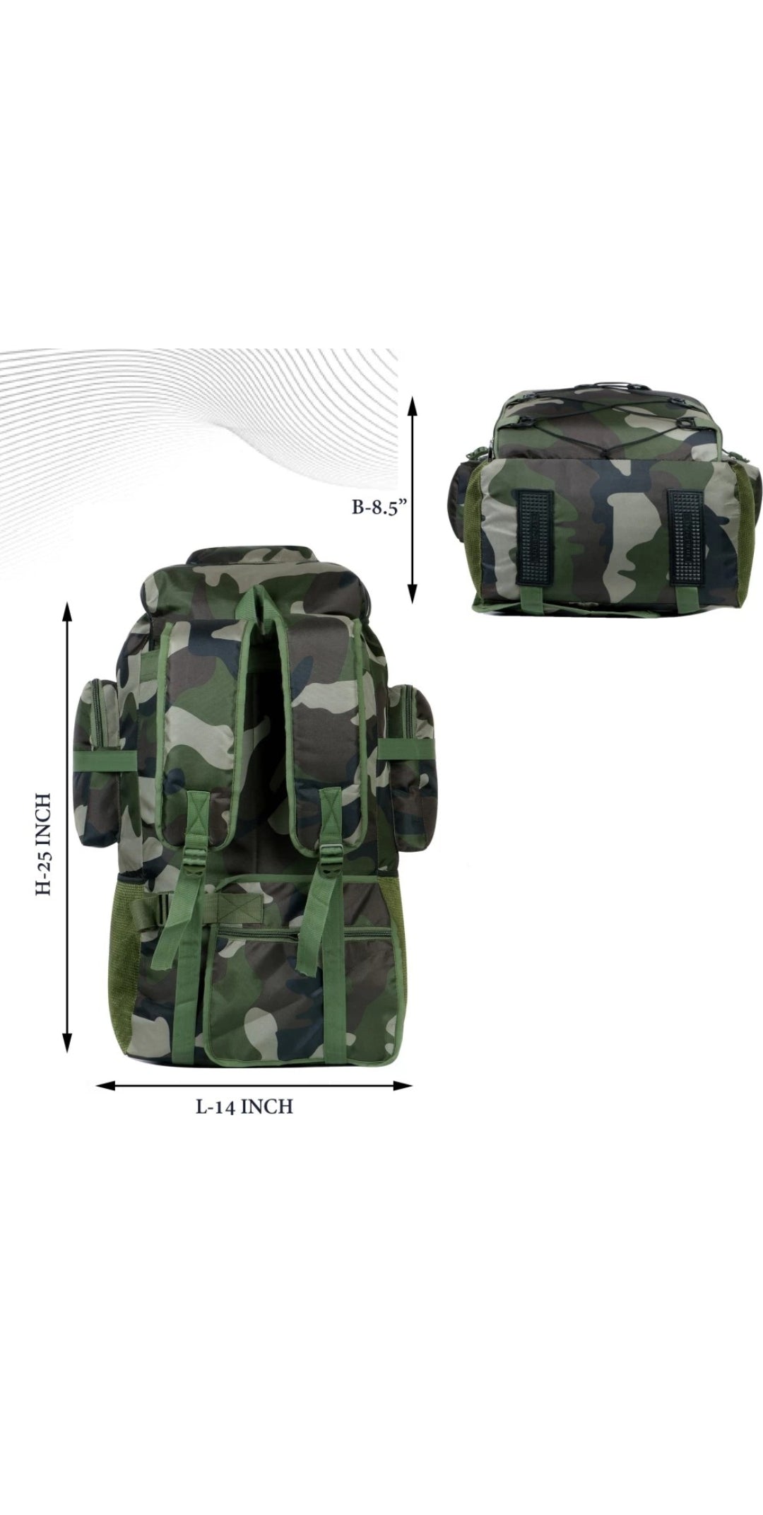 Army 90 Litre Rucksack Bag